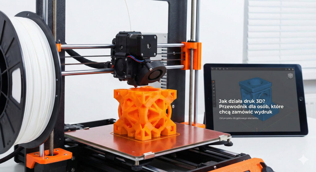 jak działa druk 3d