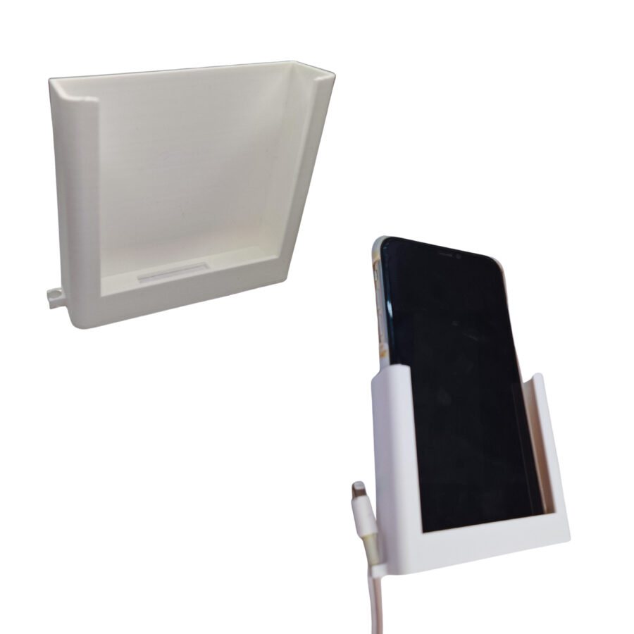 Uchwyt ścienny na telefon z funkcją oglądania